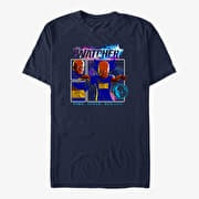 Merch Marvel What If...? - Watcher Panel Unisex T-Shirt Navy Blue