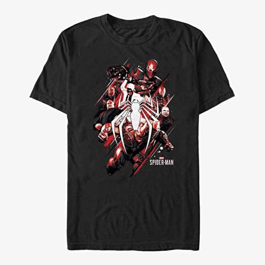 Merch Marvel - Surrounded Logo Unisex T-Shirt Black
