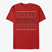 Merch Marvel Spider-Man Classic - Spider Sweater Unisex T-Shirt Red