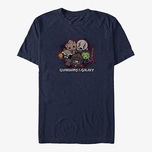 T-shirt Merch Marvel GOTG 2 - Lord of the Stars Unisex T-Shirt Navy Blue