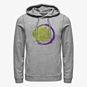 Merch Marvel Avengers: Endgame - Hulk Spray Logo Unisex Hoodie Heather Grey