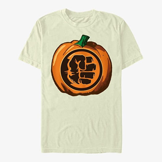 Tricou Merch Marvel Avengers Classic - Hulk Pumpkin Unisex T-Shirt Natural