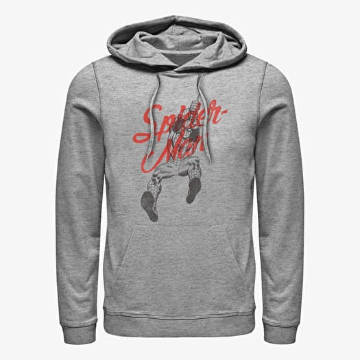 Pulóver Merch Marvel Spider-Man Classic - Neighborhood Hero Unisex Hoodie Heather Grey