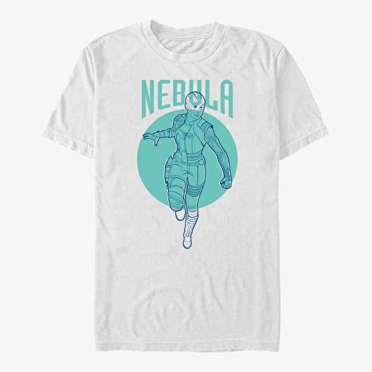 T-shirt Merch Marvel Avengers: Endgame - Nebula Simplicity Unisex T-Shirt White