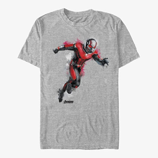 Maglietta Merch Marvel Avengers: Endgame - Ant Paint Unisex T-Shirt Heather Grey