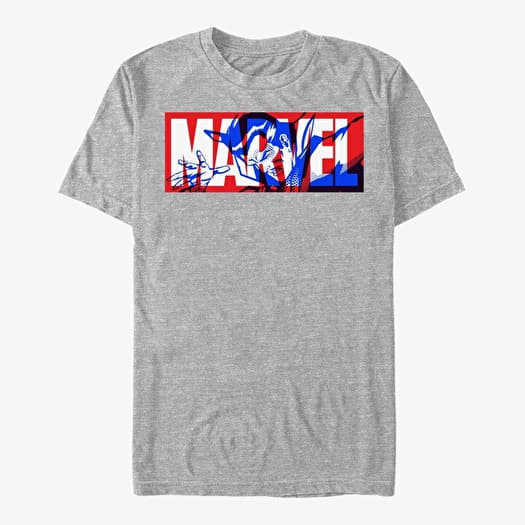 T-shirt Merch Marvel - Wizard Logo Unisex T-Shirt Heather Grey