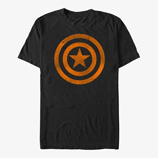 Camiseta Merch Marvel Avengers Classic - Capn Orange Unisex T-Shirt Black