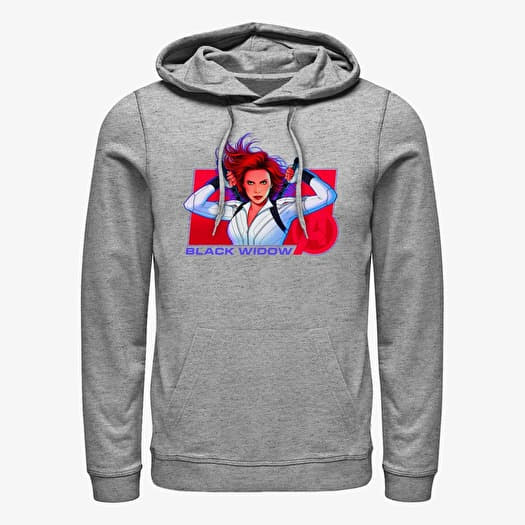 Bluza Merch Marvel Black Widow: Movie - Ready Widow Unisex Hoodie Heather Grey