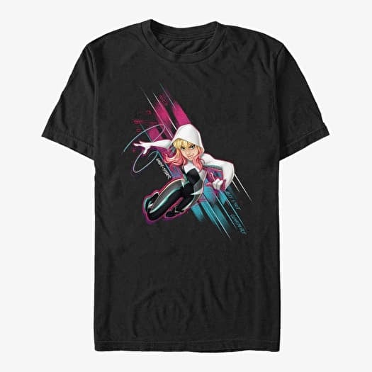 T-shirt Merch Marvel - Ghost Spider Action Pose Unisex T-Shirt Black