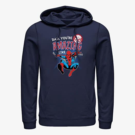 Spiderman blue hoodie on sale
