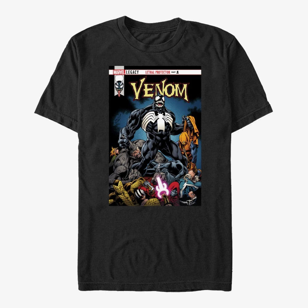 Camisetas Merch Marvel - Venomized Cover Unisex T-Shirt Black