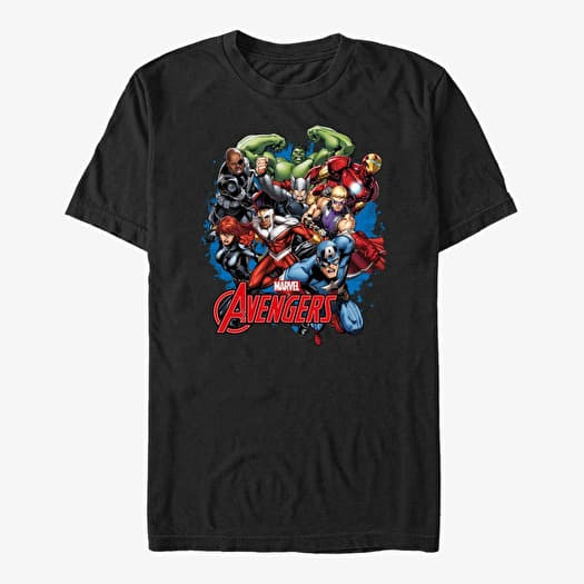 Maglietta Merch Marvel Avengers Classic Assemblage Unisex T Shirt