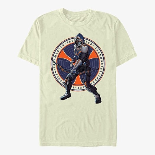 T-shirt Merch Marvel Black Widow: Movie - TaskMaster Circle Unisex T-Shirt Natural