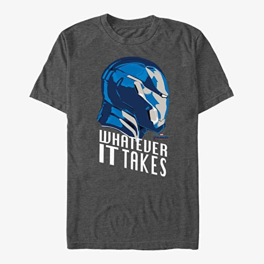 T-shirt Merch Marvel Avengers: Endgame - Ironman Calls Unisex T-Shirt Dark Heather Grey