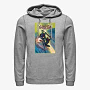 Merch Marvel X-Men - XMEN 70'S IRON ON Unisex Hoodie Heather Grey