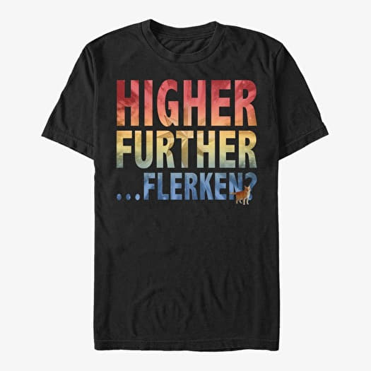 Μπλουζάκι Merch Captain Marvel: Movie - Higher Further Flerken Unisex T-Shirt Black