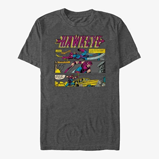 T-skjorte Merch Marvel Avengers Classic - Panel Shoots Unisex T-Shirt Dark Heather Grey