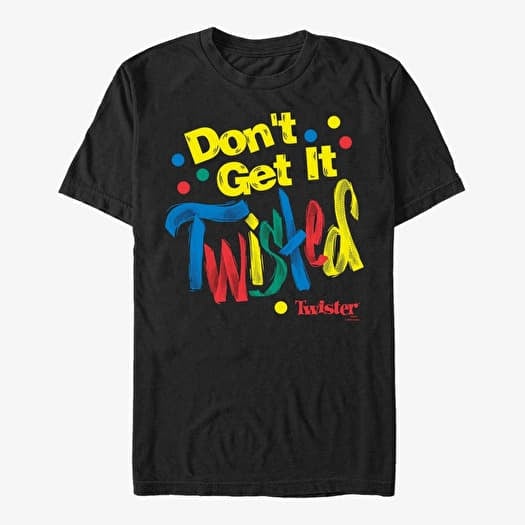 T-shirt Merch Hasbro Vault Twister - Twisted Unisex T-Shirt Black