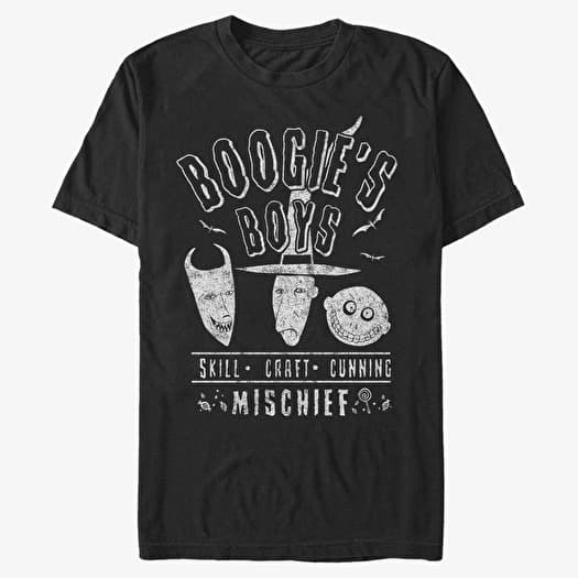 Majica Merch Disney Classics Nightmare Before Christmas - Boogies Boys Unisex T-Shirt Black