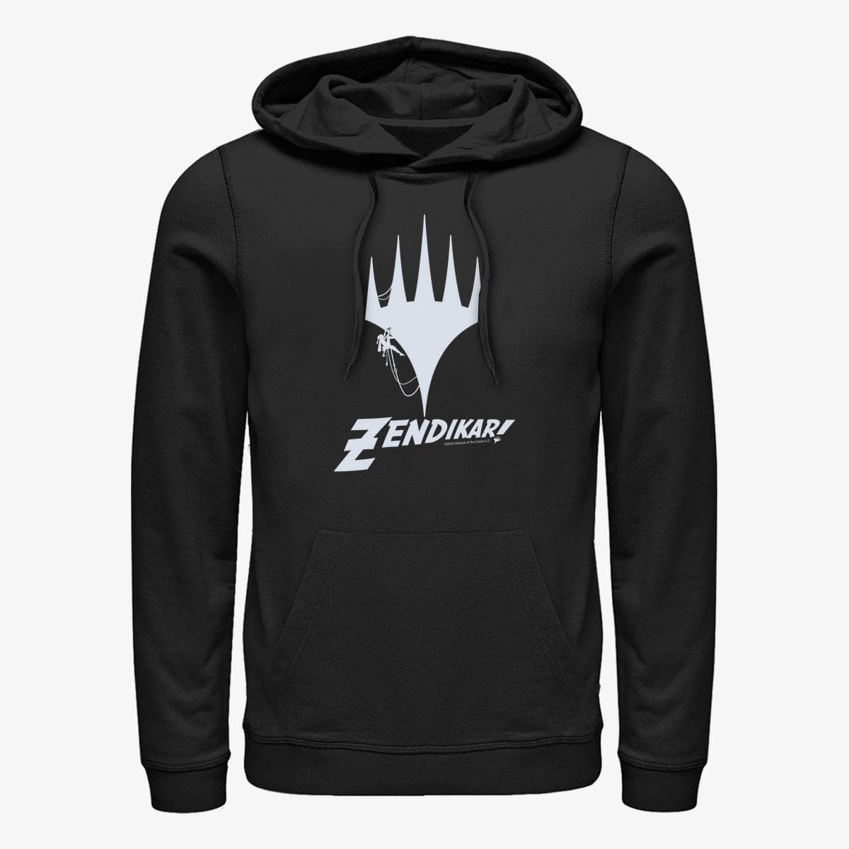 Kapuutsikud ja kampsunid Merch Magic: The Gathering - Zendikar Climber Unisex Hoodie Black
