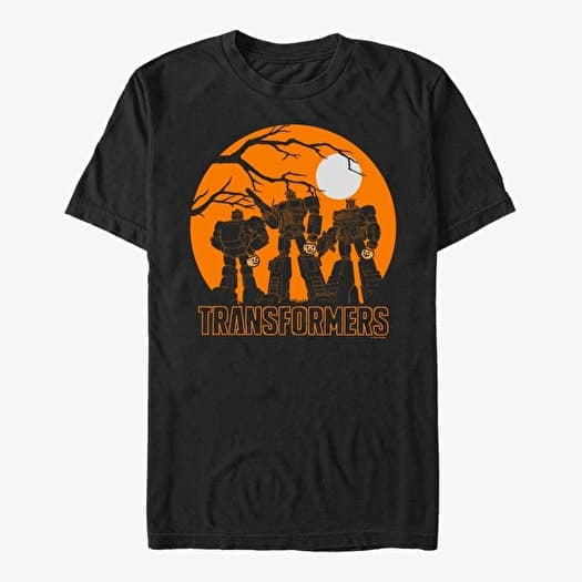 T-shirt Merch Hasbro Vault Transformers - Haunt Optimus Unisex T-Shirt Black