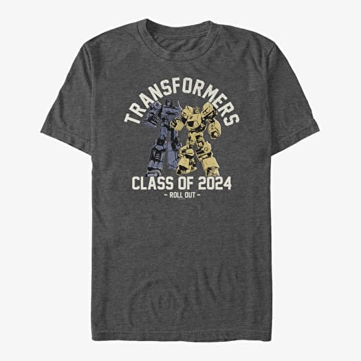 Тениска Merch Hasbro Vault Transformers - Gradformers Twenty Four Unisex T-Shirt Dark Heather Grey