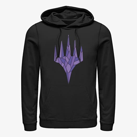 Kampsun Merch Magic: The Gathering - Black Crystal Unisex Hoodie Black