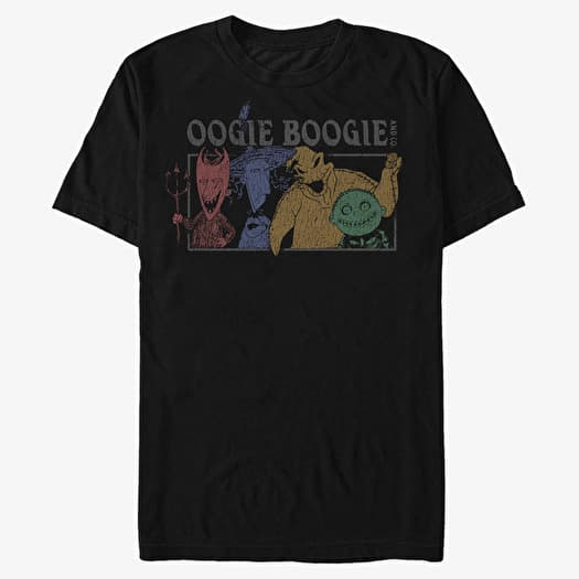 T-shirt Merch Disney Classics Nightmare Before Christmas - Lets Boogie Unisex T-Shirt Black