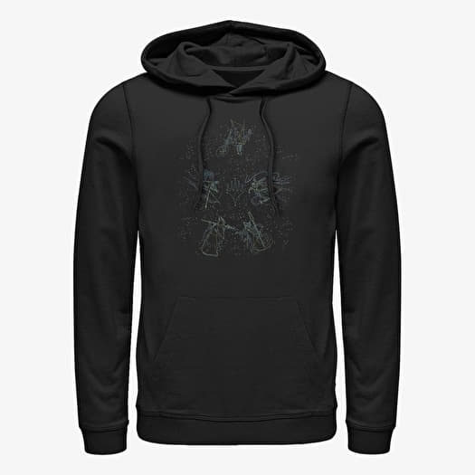 Kampsun Merch Magic: The Gathering - Magic Constellations Unisex Hoodie Black