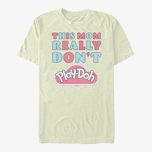 T-shirt Merch Hasbro Vault Play-Doh - Mom Doh Unisex T-Shirt Natural