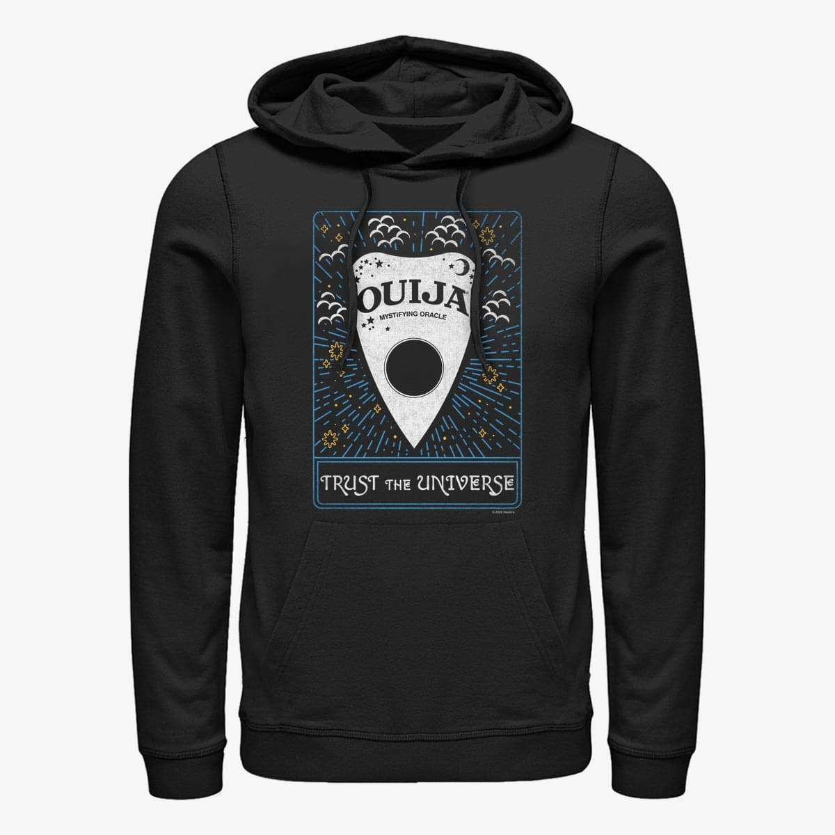Толстовки та реглани Merch Hasbro Ouija Board - Ouija Tarot Unisex Hoodie Black