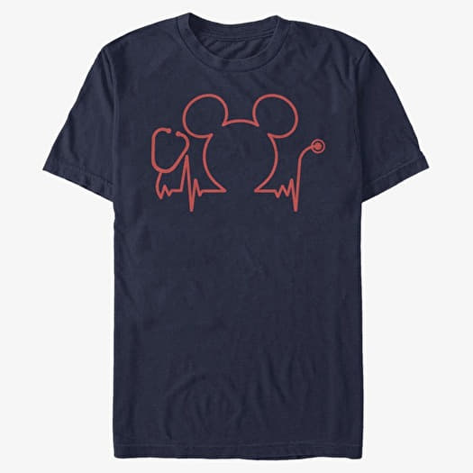 T-shirt Merch Disney Classics Mickey Mouse - Nurse Day Unisex T-Shirt Navy Blue