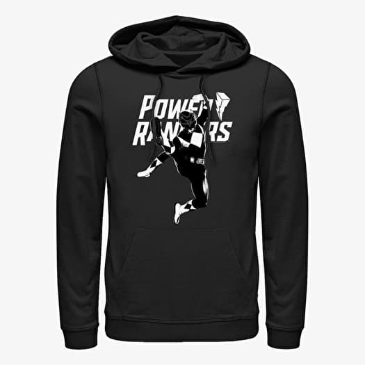 Sweatshirt Merch Hasbro Vault Power Rangers - Black Ranger Big Unisex Hoodie Black