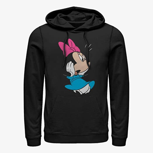 Mikina Merch Disney Classics Mickey Classic - MINNIE Unisex Hoodie Black