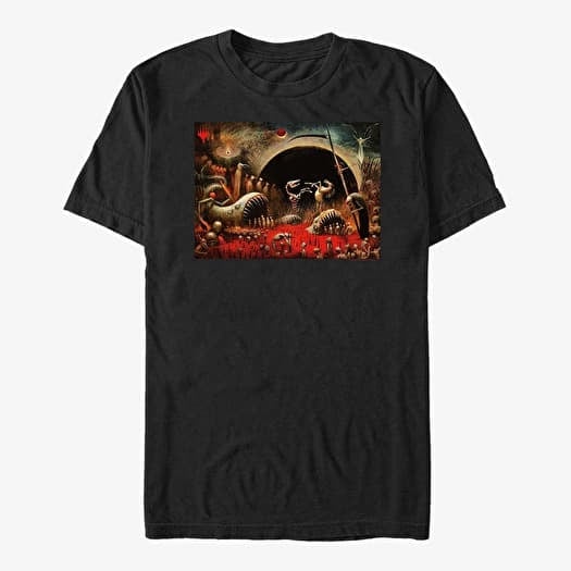 T-shirt Merch Magic: The Gathering - Hell on Warcraft Unisex T-Shirt Black