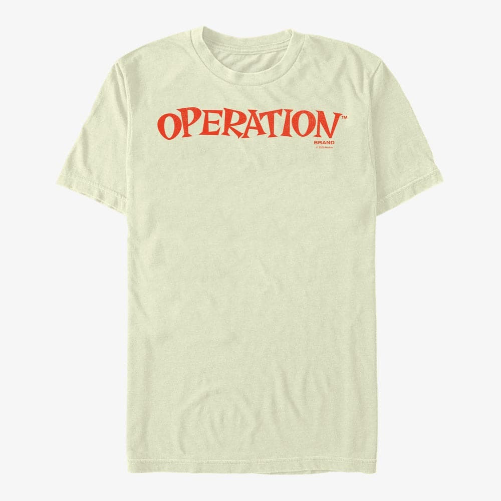 T-shirts Merch Hasbro Operation - Operate Logo Unisex T-Shirt Natural