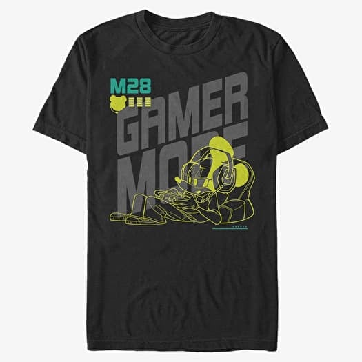 T-shirt Merch Disney Classics Mickey Mouse - Gamer Time Unisex T-Shirt Black