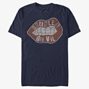 Merch Disney Classics DNCA - Lip Embroidery Unisex T-Shirt Navy Blue