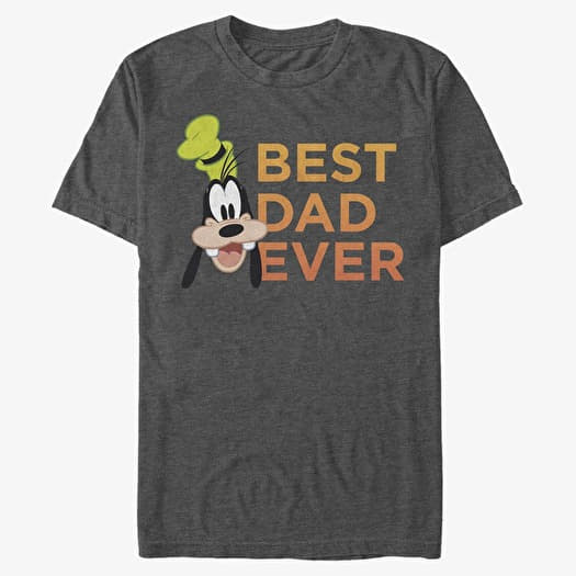 Majica Merch Disney Classics Mickey Classic - Best Goof Unisex T-Shirt Dark Heather Grey