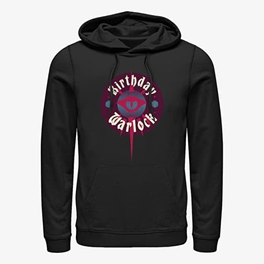 Merch Dungeons & Dragons - Birthday Warlock Unisex Hoodie Black