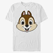 Merch Disney Classics Mickey & Friends - Chip Big Face Unisex T-Shirt White