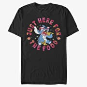 Merch Disney Classics Lilo & Stitch - Stitch Pizza Unisex T-Shirt Black