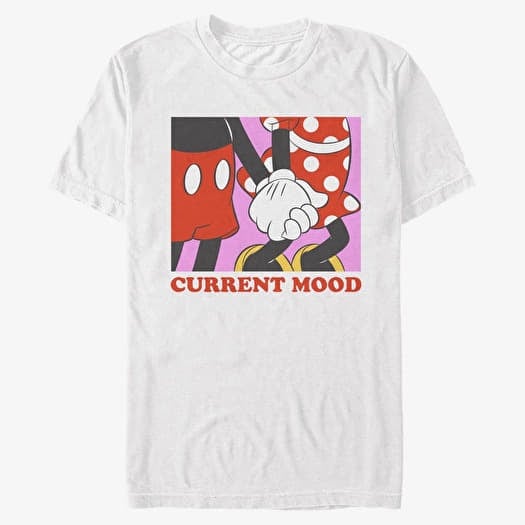 T-shirt Merch Disney Classics Mickey Classic - CURRENT MOOD Unisex T-Shirt White