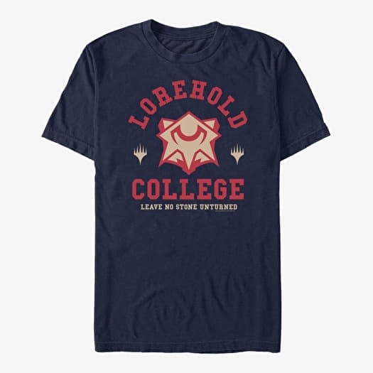 T-särk Merch Magic: The Gathering - Lorehold College Unisex T-Shirt Navy Blue