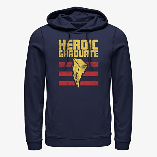 Sweatshirt Merch Hasbro Vault Power Rangers - Lightning Grad Unisex Hoodie Navy Blue