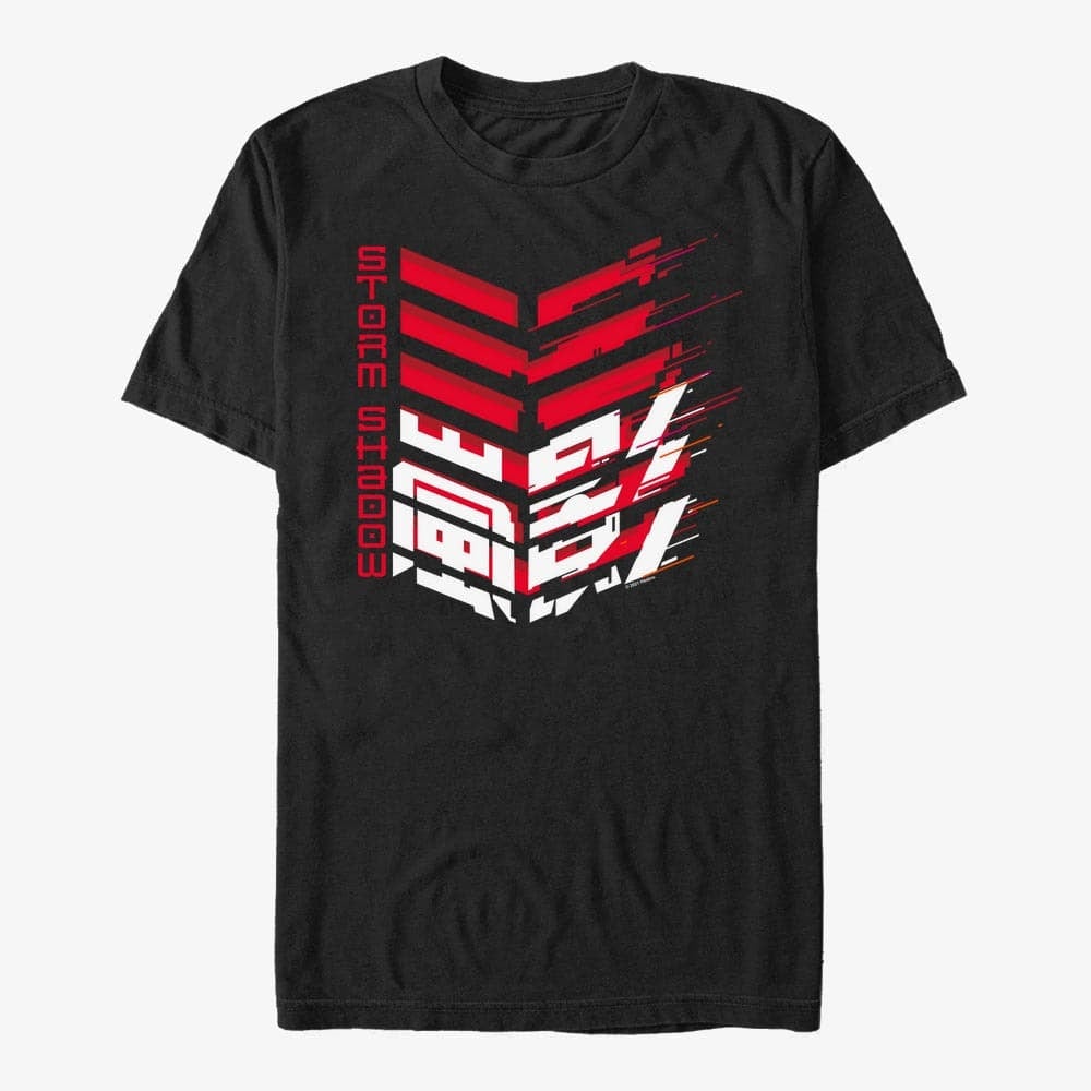 Trička Merch Hasbro Vault Snake Eyes - Storm Shadow Unisex T-Shirt Black