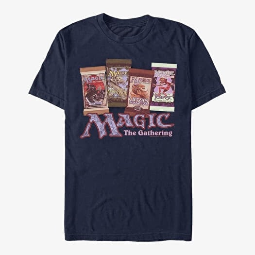 T-shirt Merch Magic: The Gathering - Card Packs Unisex T-Shirt Navy Blue