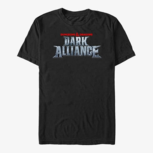T-shirt Merch Dungeons & Dragons - Render Logo Unisex T-Shirt Black