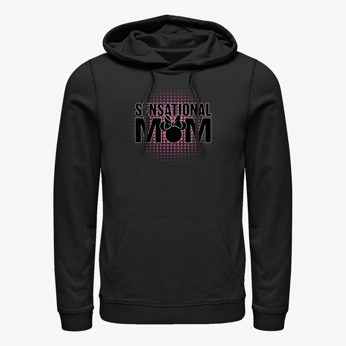 Dukserice Merch Disney Classics Mickey Classic - Sensational Mom Unisex Hoodie Black