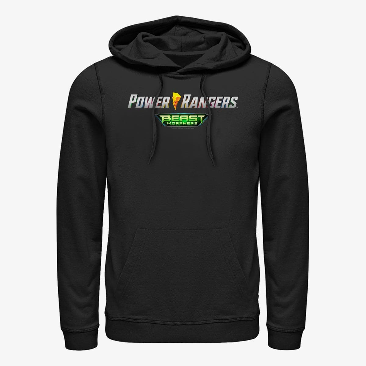 Регланы и толстовки Merch Hasbro Vault Power Rangers - Beast Morph Logo Unisex Hoodie Black